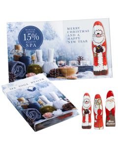 Süßes Briefchen, Mini Weihnachtsmann, Stand.