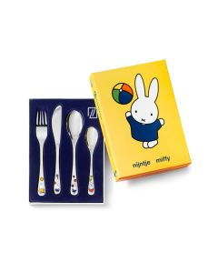 Kinderbesteck miffy spielt, 4-teilig