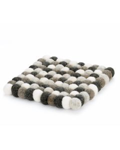 Cilio Untersetzer LANA GRIGIO quadratisch