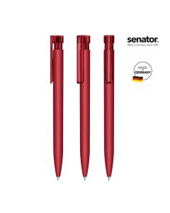 senator® Liberty Soft Touch  Druckkugelschreiber, weiß