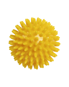 Igelball / Massageball 80mm/Gelb (neutral)