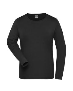 Ladies' BIO Stretch-Longsleeve Work - SOLID -
