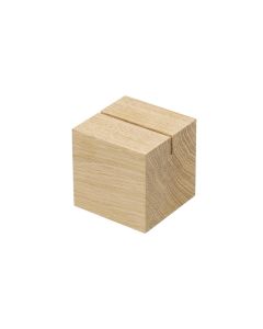 Holzmenükartenhalter "Cube"