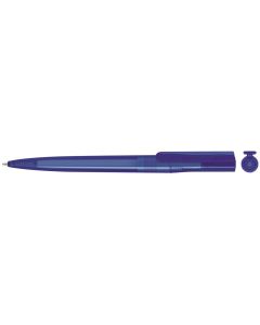 RECYCLED PET PEN switch transparent, blau