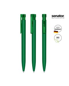 senator® Liberty Matt Recyceld Druckkugelschreiber, schwarz
