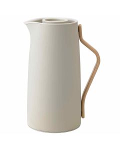 Stelton Emma Isolierkanne Kaffee 1200ml soft sand