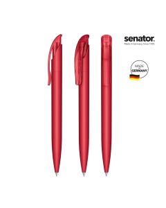 senator® Challenger Soft Touch  Druckkugelschreiber, weiß
