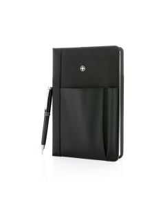 Notizbuch und Stift