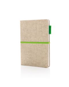A5 Jute Notizbuch