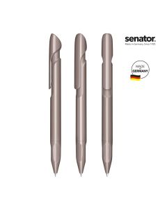 senator® Evoxx Polished Recycled Druckkugelschreiber, weiß