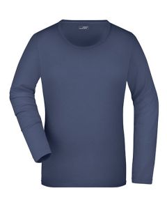 James&Nicholson - Ladies´ Stretch Shirt Long-Sleeved