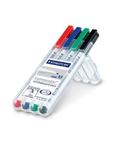 STAEDTLER Lumocolor Whiteboard Marker M in 4er Box 301WP4 (ab 250 Stück)