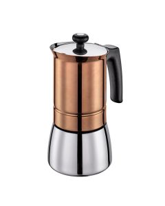 Cilio Espressokocher TOSCA 6T Edelstahl kupfer