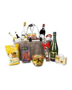 Geschenkkorb XXL - Einkaufskorb mit 14 leckeren Produkten