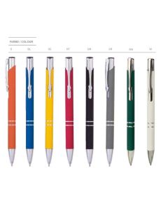 Penko - Kugelschreiber ISABELA Soft aus Metall