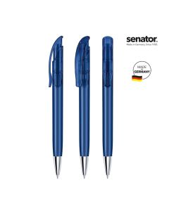senator® Challenger Clear MT  Druckkugelschreiber, weiß