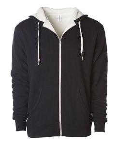 Independent - Unisex Sherpa Lined Zip Hooded Jacket