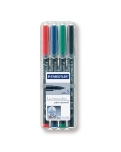 STAEDTLER Lumocolor Permanent Marker S in 4er Box 313WP4 (ab 250 Stück)