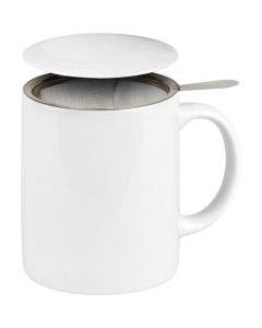 KÖNITZ Teetasse KC2 mit Deckel und Sieb - Porzellan