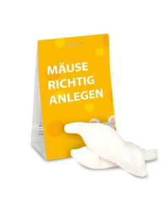 Naschtasche Mäuse richtig anlegen