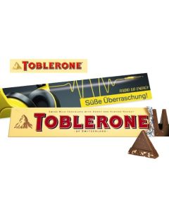 TOBLERONE Riegel 100g im Werbeschuber zu Weihnachten (ab 150 Stück)