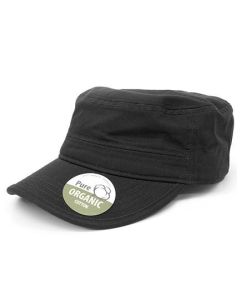 Brain Waves - Organic Cotton Army Cap Washed