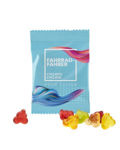 Fruchtgummi 10g Tüten - Fahrradfahrer