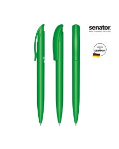 senator® Challenger  Matt Recycled Druckkugelschreiber, weiß