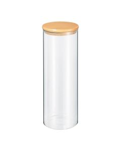Zassenhaus Vorratsglas mit Holzdeckel 2000 ml