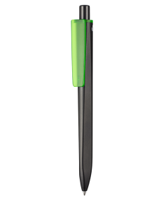 Ritter-Pen Kugelschreiber RIDGE SCHWARZ RECYCLED mit Logo bedrucken