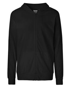Neutral - Unisex Jersey Hoodie With Zip