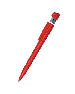 Klio-Eterna - Turnus high gloss USB 2.0 - Drehkugelschreiber mit integriertem USB-Stickrot