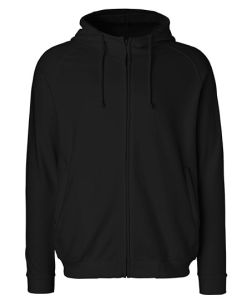 Neutral - Unisex Hoodie With Hidden Zip