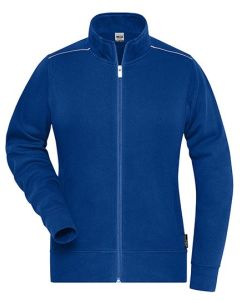 James&Nicholson - Ladies´ Workwear Sweat-Jacket - SOLID -