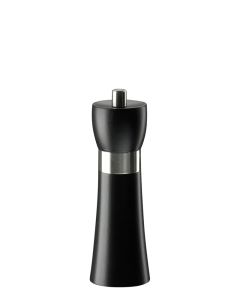Zassenhaus Pfeffermühle Hamburg 18cm schwarz matt