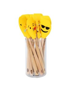 Zassenhaus Teigschaber SMILEY2 sortiert Buche 305mm