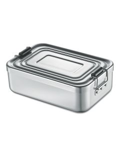 Küchenprofi Lunchbox groß Aluminium silber