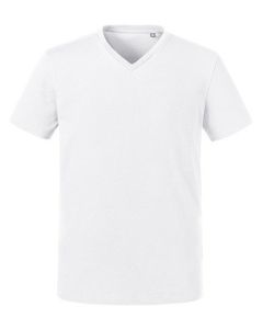 Russell Pure Organic - Men´s Pure Organic V-Neck Tee