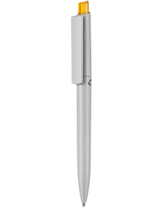Ritter-Pen Kugelschreiber CREST RECYCLED + grau mit Logo bedrucken