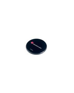 GADGETS Wireless Charger LED-Ring rund glänzend