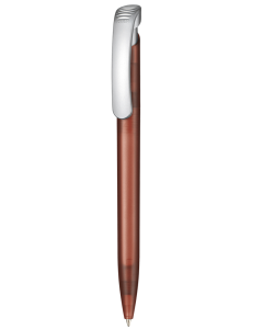 Ritter-Pen Kugelschreiber CLEAR FROZEN SI mit Logo bedrucken