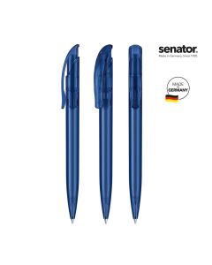 senator® Challenger Clear  Druckkugelschreiber, weiß