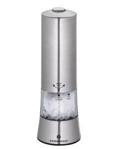 Zassenhaus Salzmühle Gera elektrisch 18cm Edelstahl