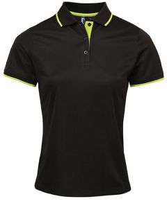 Premier Workwear - Women´s Contrast Coolchecker® Polo