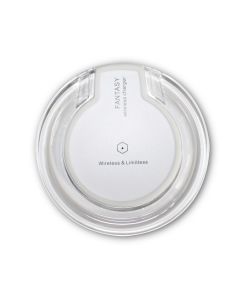 Induktionsladegerät "Wireless Charger Round" weiß