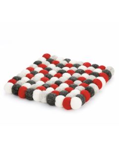 Cilio Untersetzer LANA ROSSO quadratisch