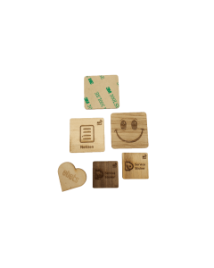 NFC Holzsticker