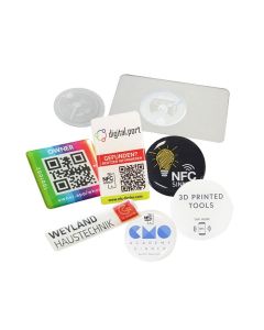 Individuelle NFC Aufkleber, 3D-Visdome®