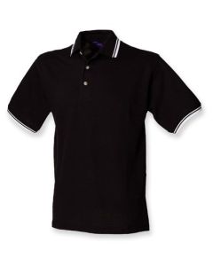 Henbury - Double Tipped Piqué Polo Shirt