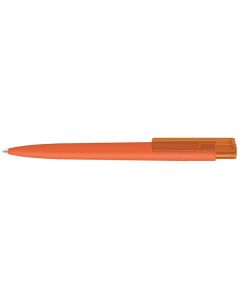 RECYCLED PET PEN PRO K transparent GUM, orange